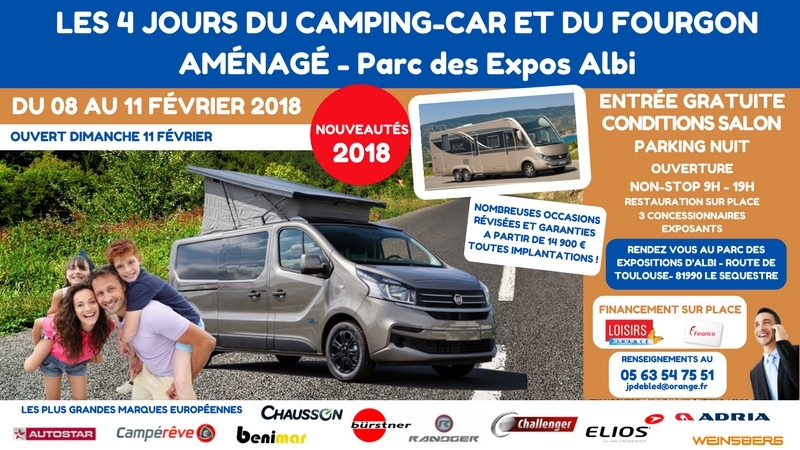 Les 4 Jours Du Camping Car Et Du Fourgon Amenage Albi Fourgon