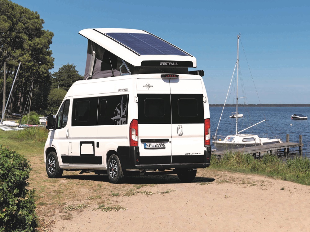 Passe toit Panneau Solaire sans perçage, pour installations sur  camping-car, caravane et van aménagé - Solu'Sun