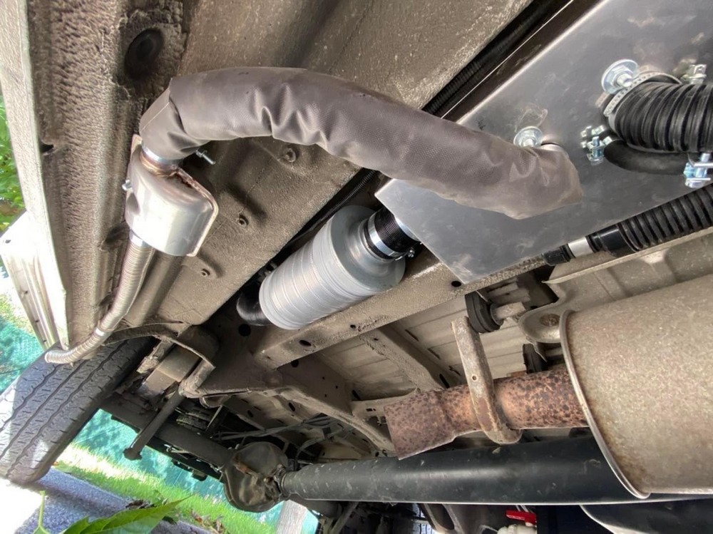 Comment installer un chauffage diesel dans un van déjà aménagé