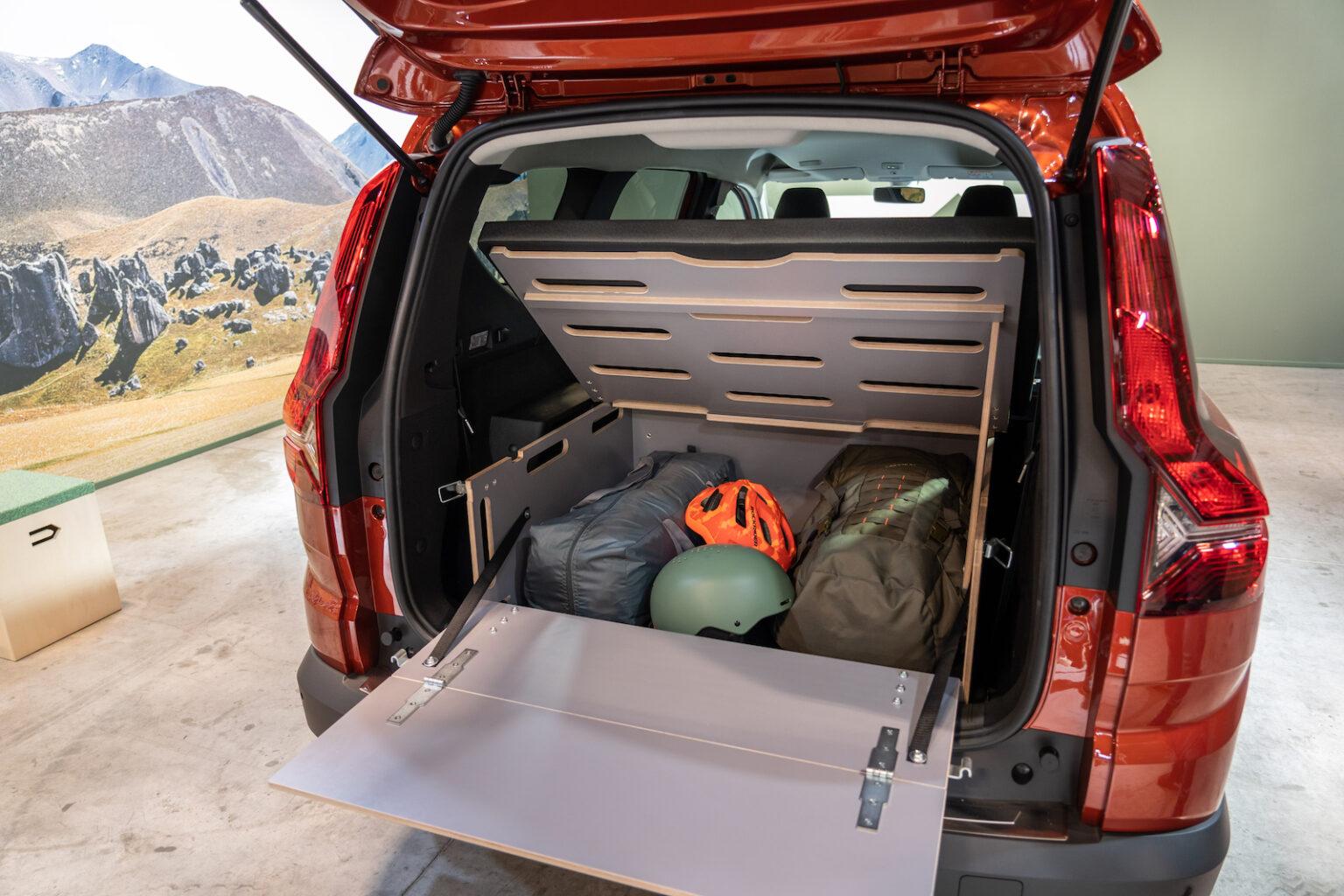 Dacia Jogger Un kit de camping « officiel » prévu pour 2023