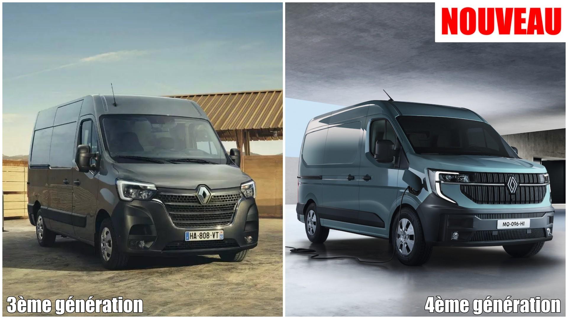 Renault Master 2024 : Une 4ème génération qui change tout ! - Mininches