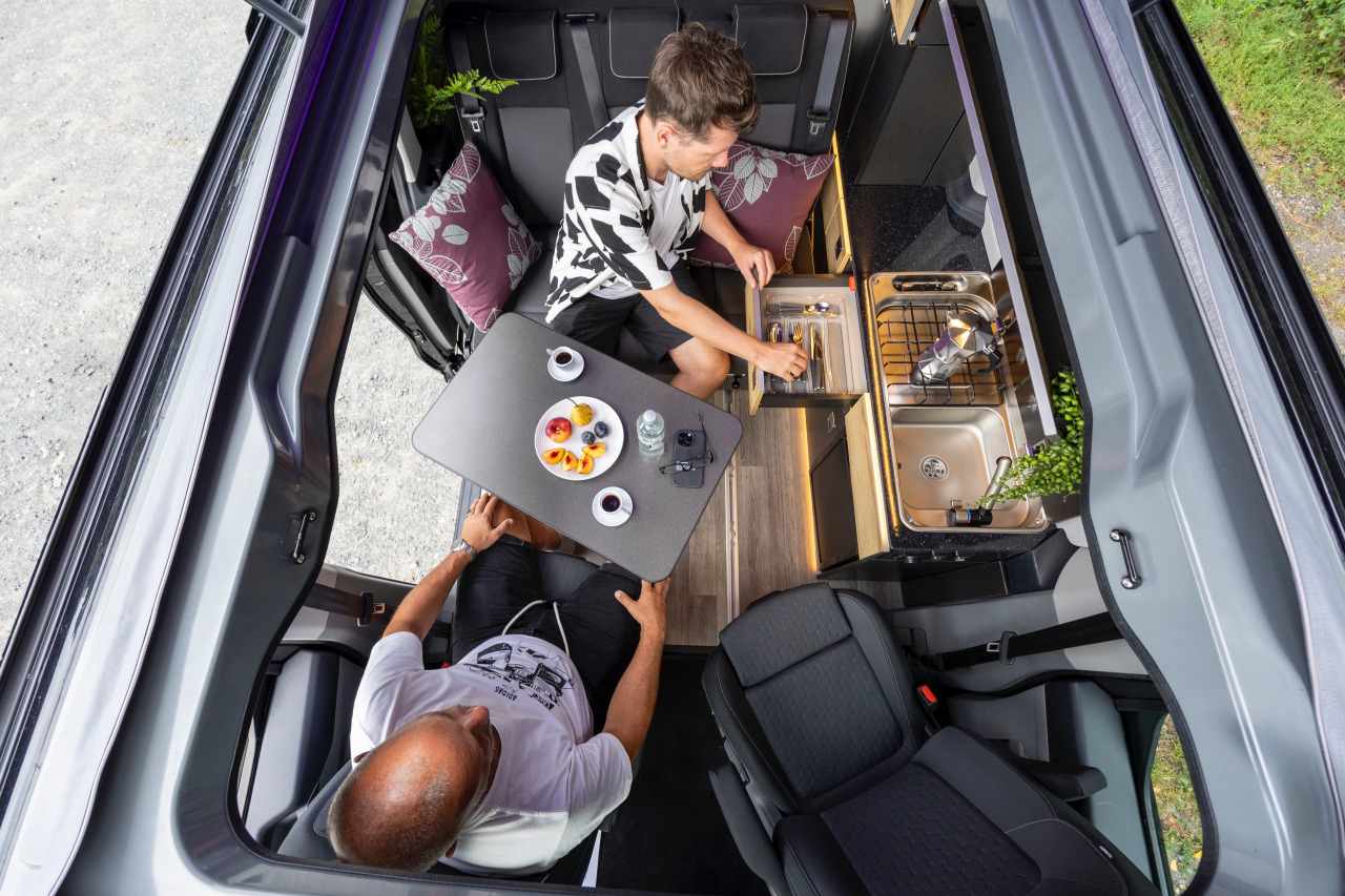 Van aménagé homologué 7 places,