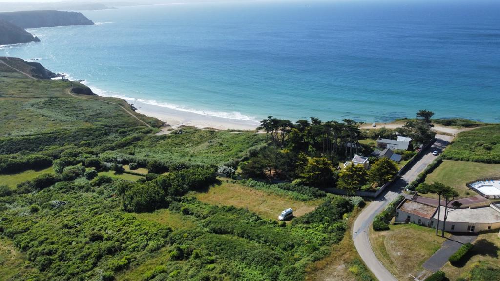 Stationnement camping-car en pleine nature 