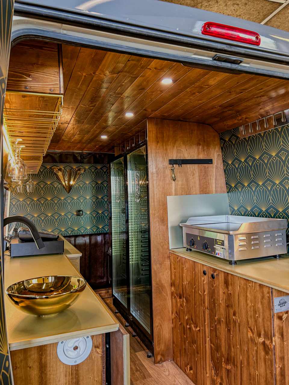 bar ambulant à l'ambiance vintage